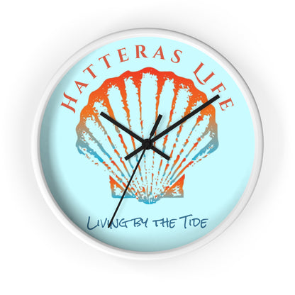 Wall Clock - Hatteras Life Shell