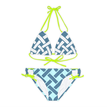 Woven Strap-Kini Set