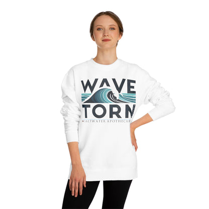 Wave Torn Sweatshirt