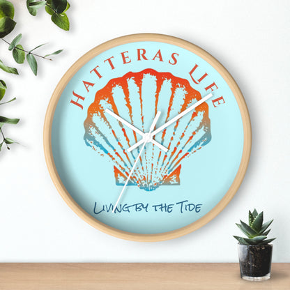 Wall Clock - Hatteras Life Shell