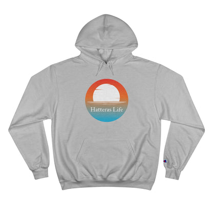 Champion Hoodie - Hatteras Life Red Sky.