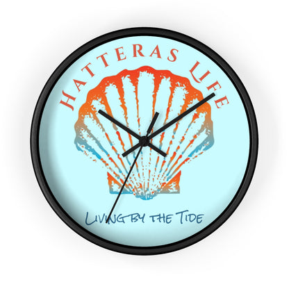 Wall Clock - Hatteras Life Shell