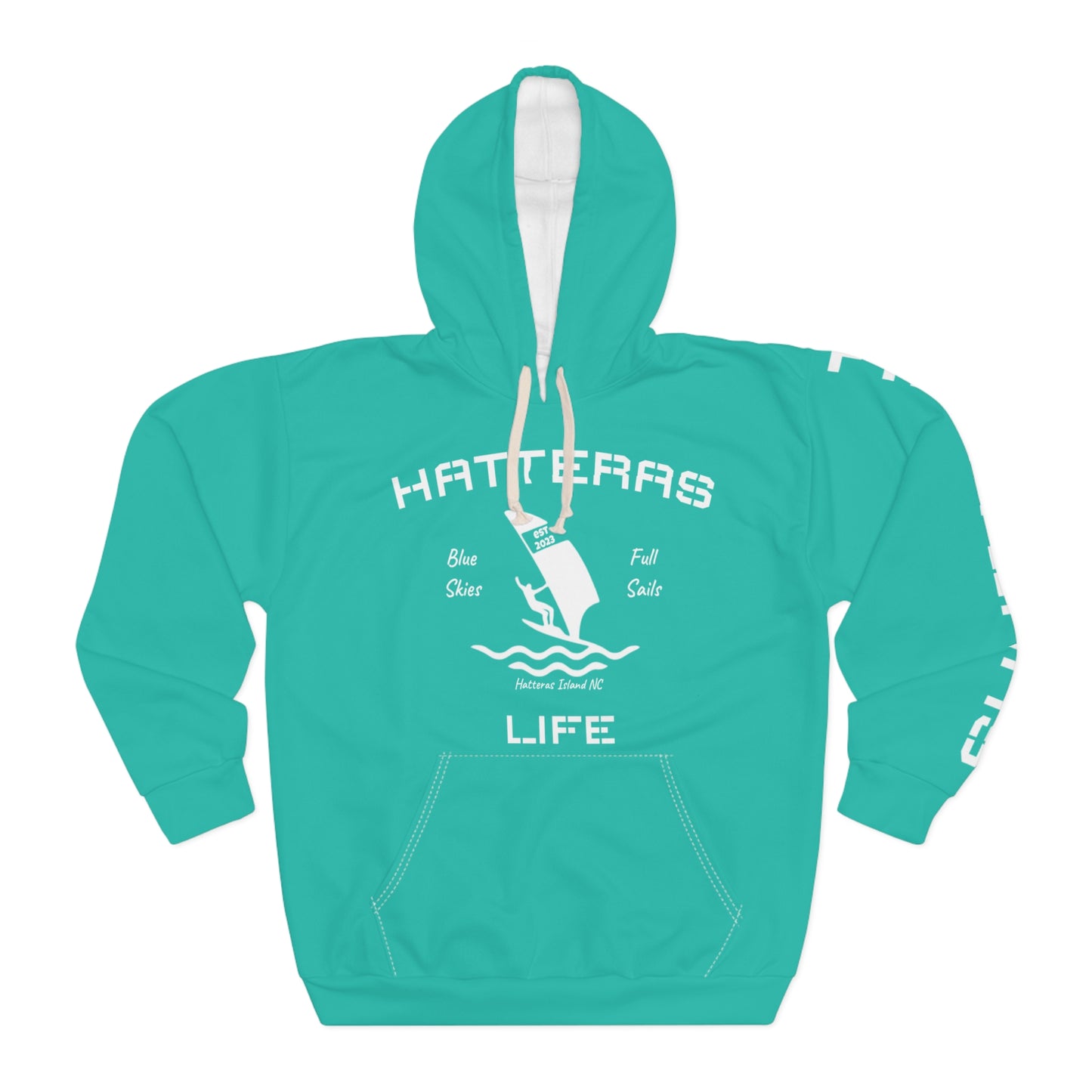 Sea Green Pullover Hoodie