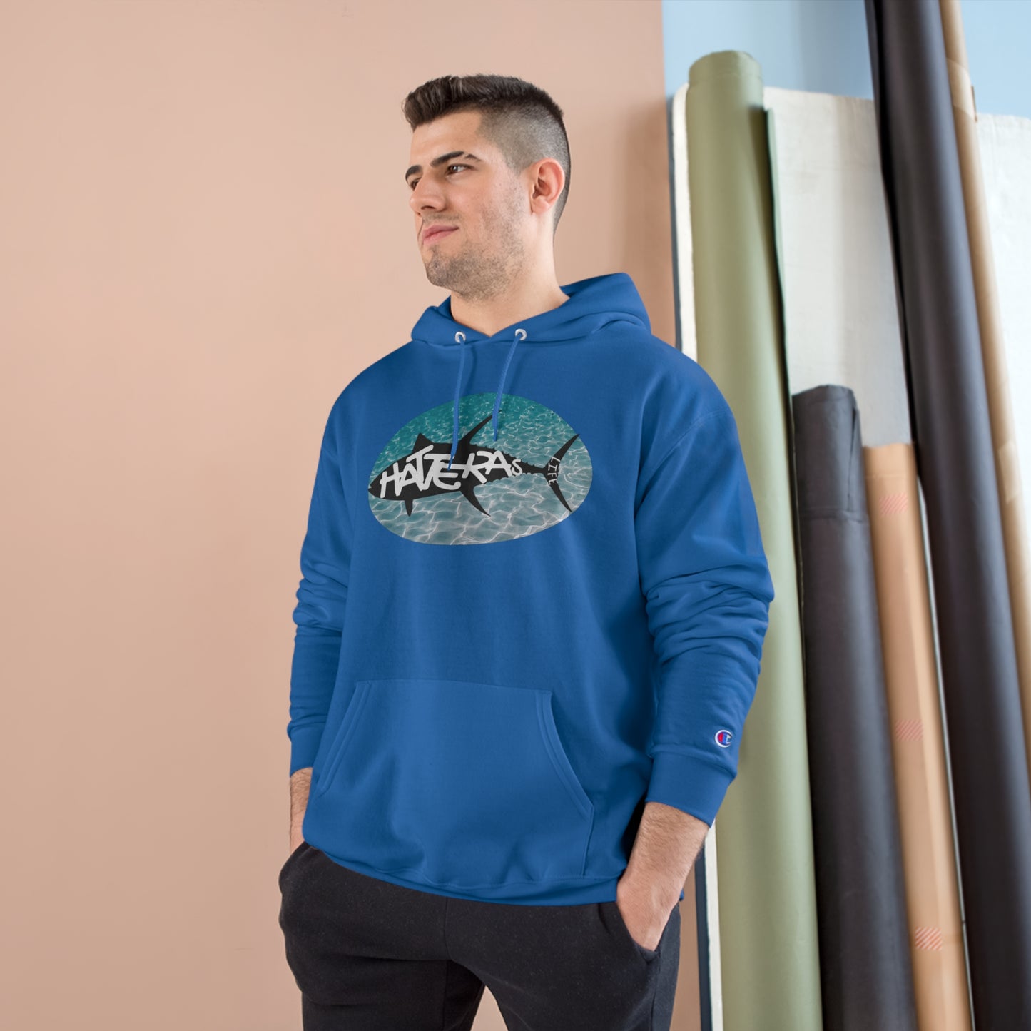 Champion Hoodie - Hatteras Life Tuna