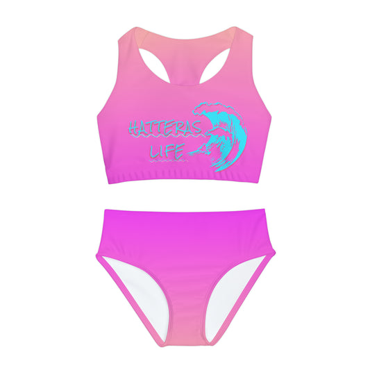 Girls Two Piece Swimsuit