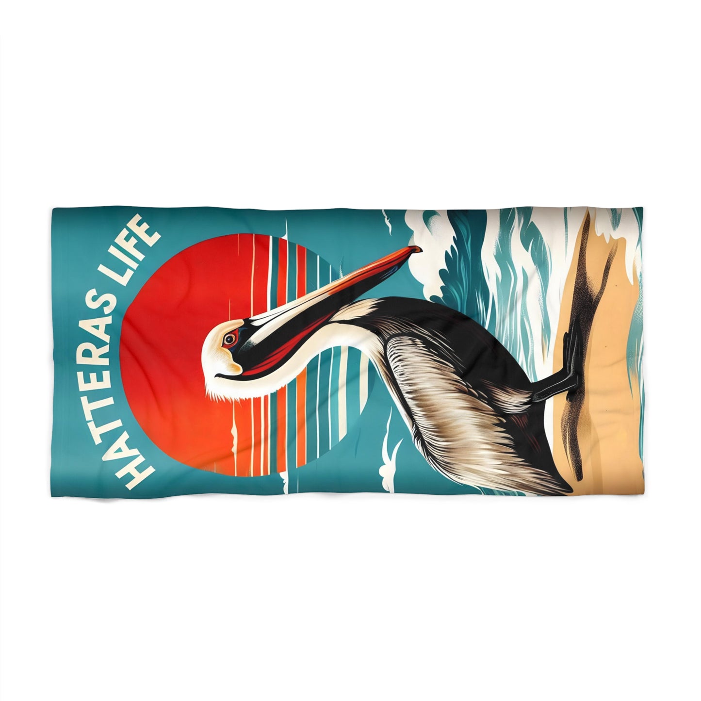 Shore King Beach Towel