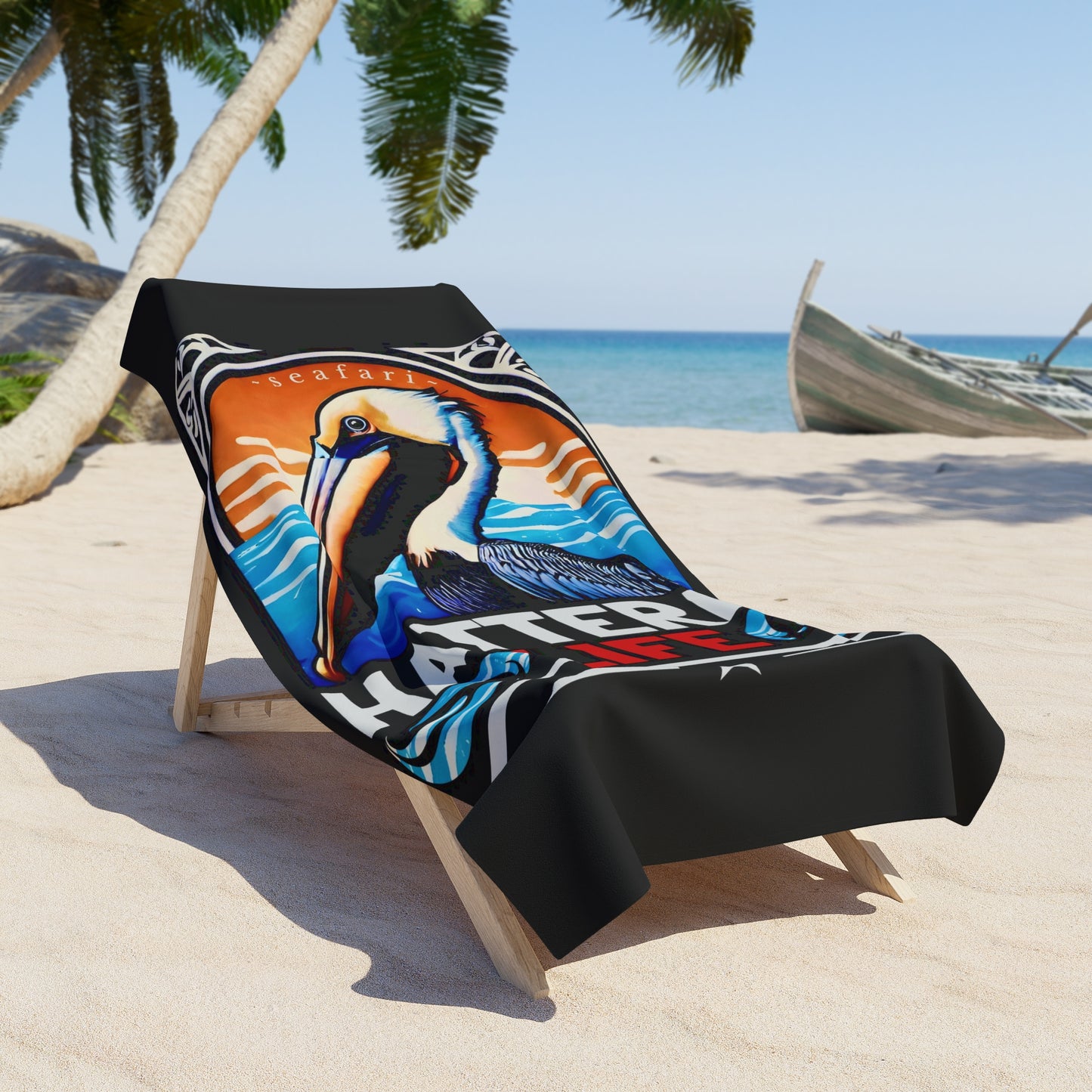Seafari Beach Towel