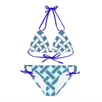 Woven Strap-Kini Set