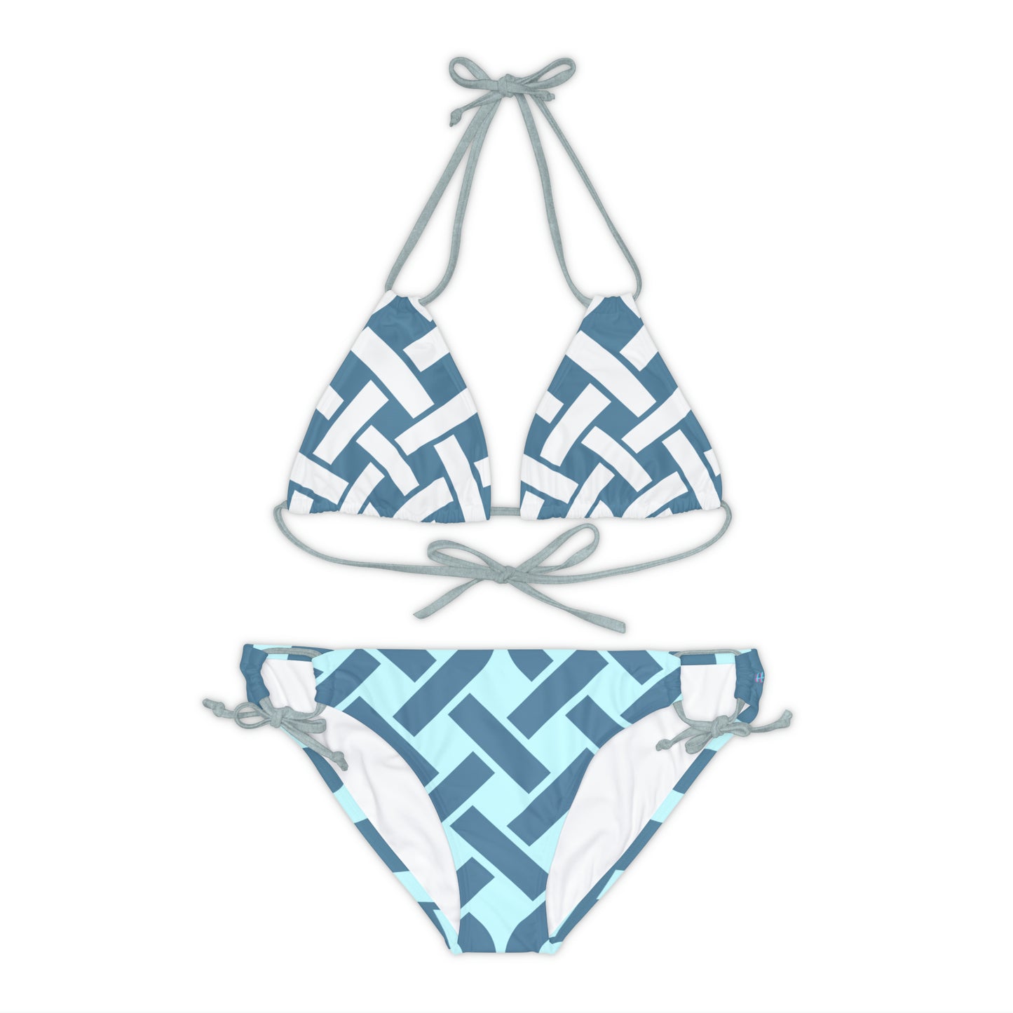 Woven Strap-Kini Set