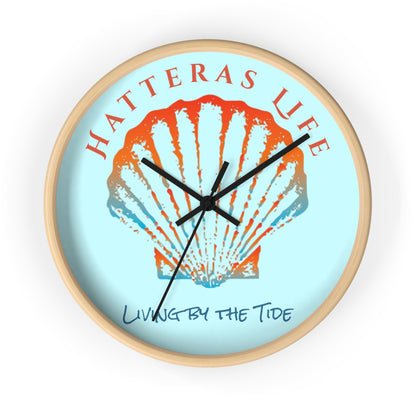 Wall Clock - Hatteras Life Shell