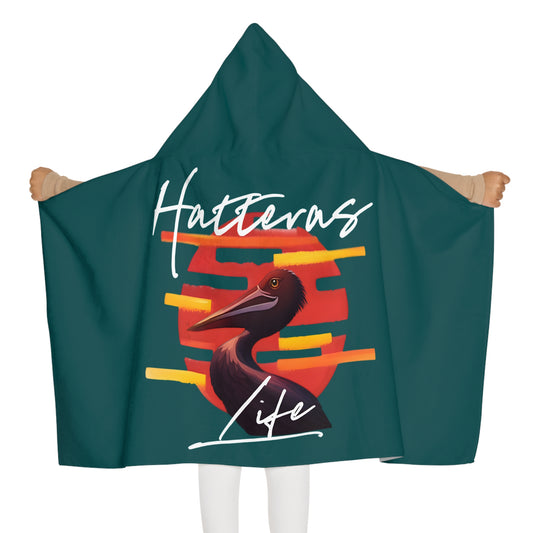 Youth Hooded Pelican Towel