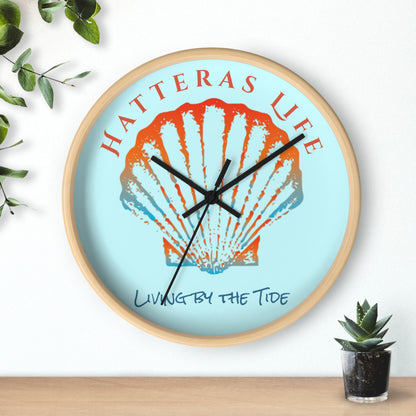 Wall Clock - Hatteras Life Shell