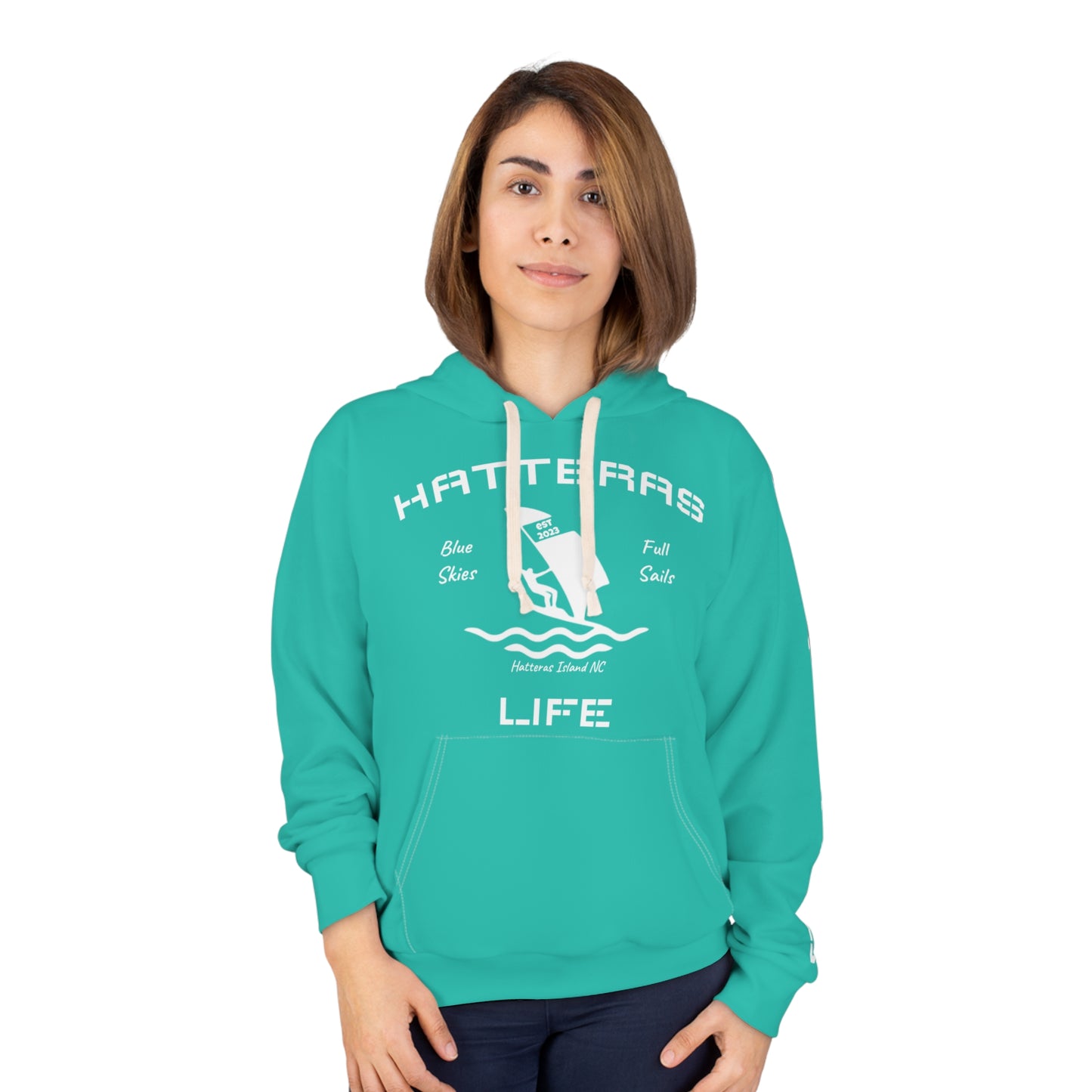 Sea Green Pullover Hoodie