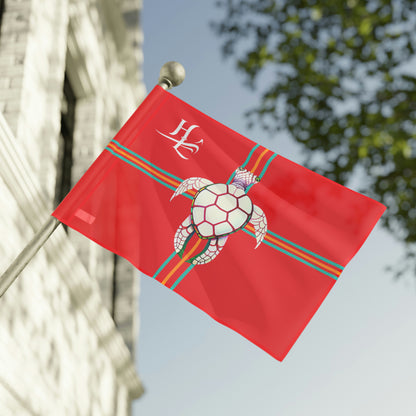 One-Sided Sea Turtle Flag