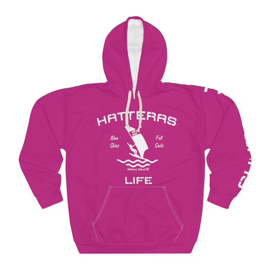 Pink Pullover Hoodie