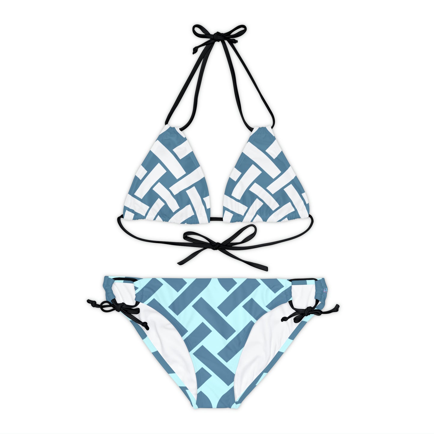 Woven Strap-Kini Set