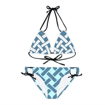 Woven Strap-Kini Set