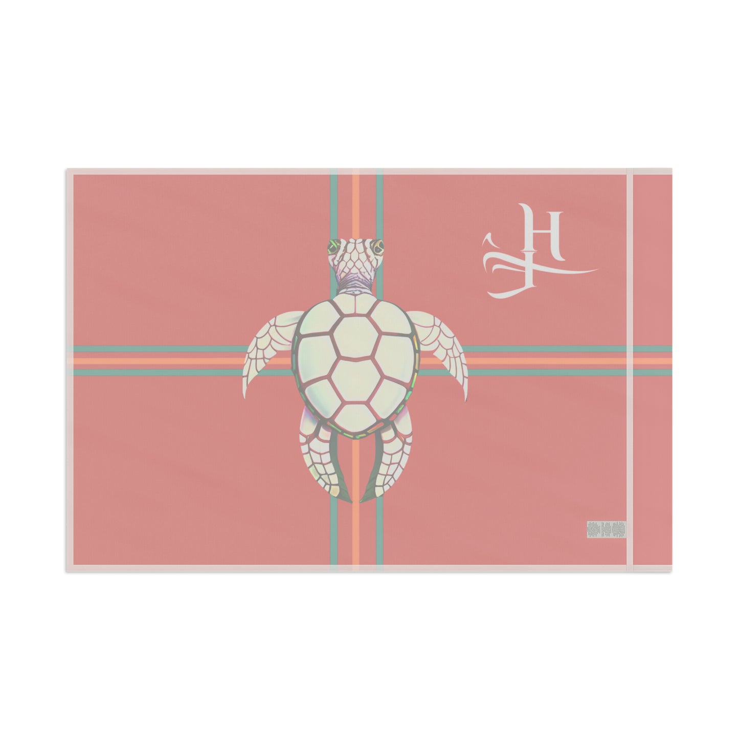 One-Sided Sea Turtle Flag