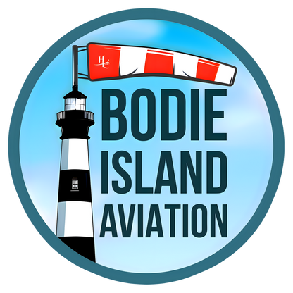 Hatteras Life Sticker - Bodie Island Aviation