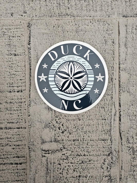 Duck Sand Dollar Sticker