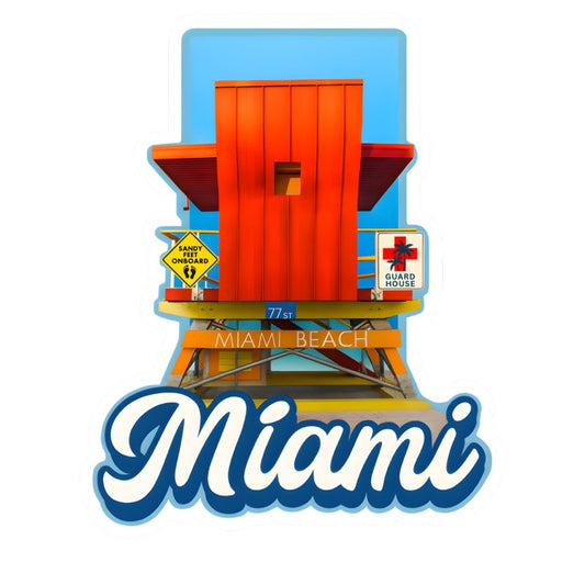 Guard House, Vinyl Square Sticker