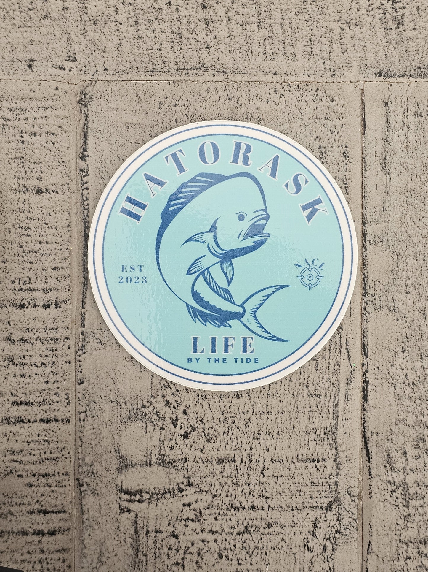 Hatorask Vinyl Circle Sticker