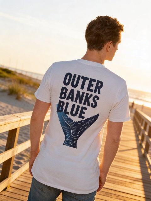 "Outer Banks Blue" Tee Shirt