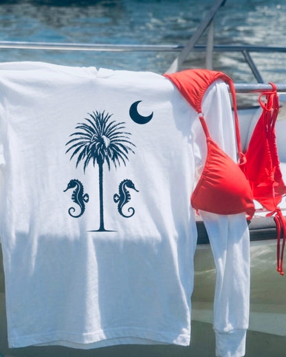 Guarded Palm Hooded Tee