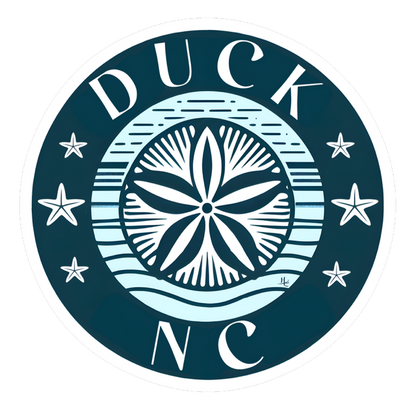 Duck Sand Dollar Sticker