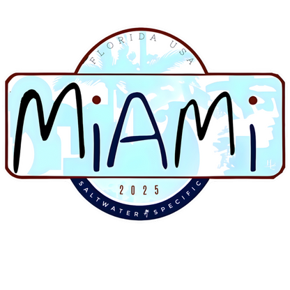 Miami Blue Sticker