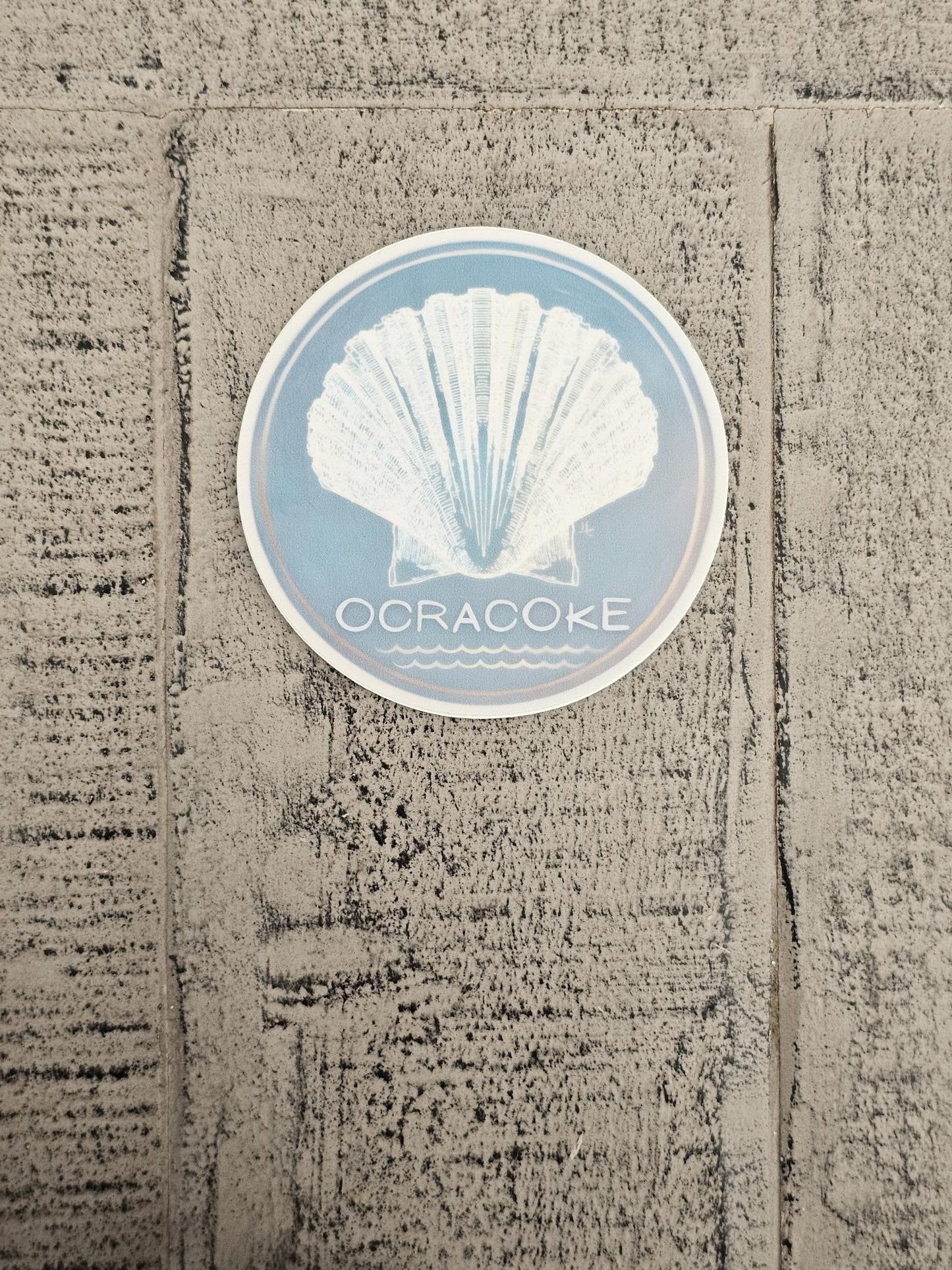 Ocracoke Shell Sticker