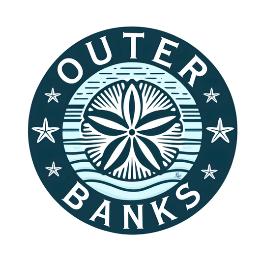 Outer Banks Sand Dollar Sticker